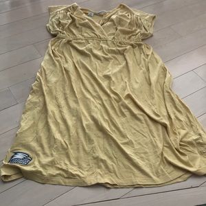 Baby Yellow Georgia Southern Dress Size M